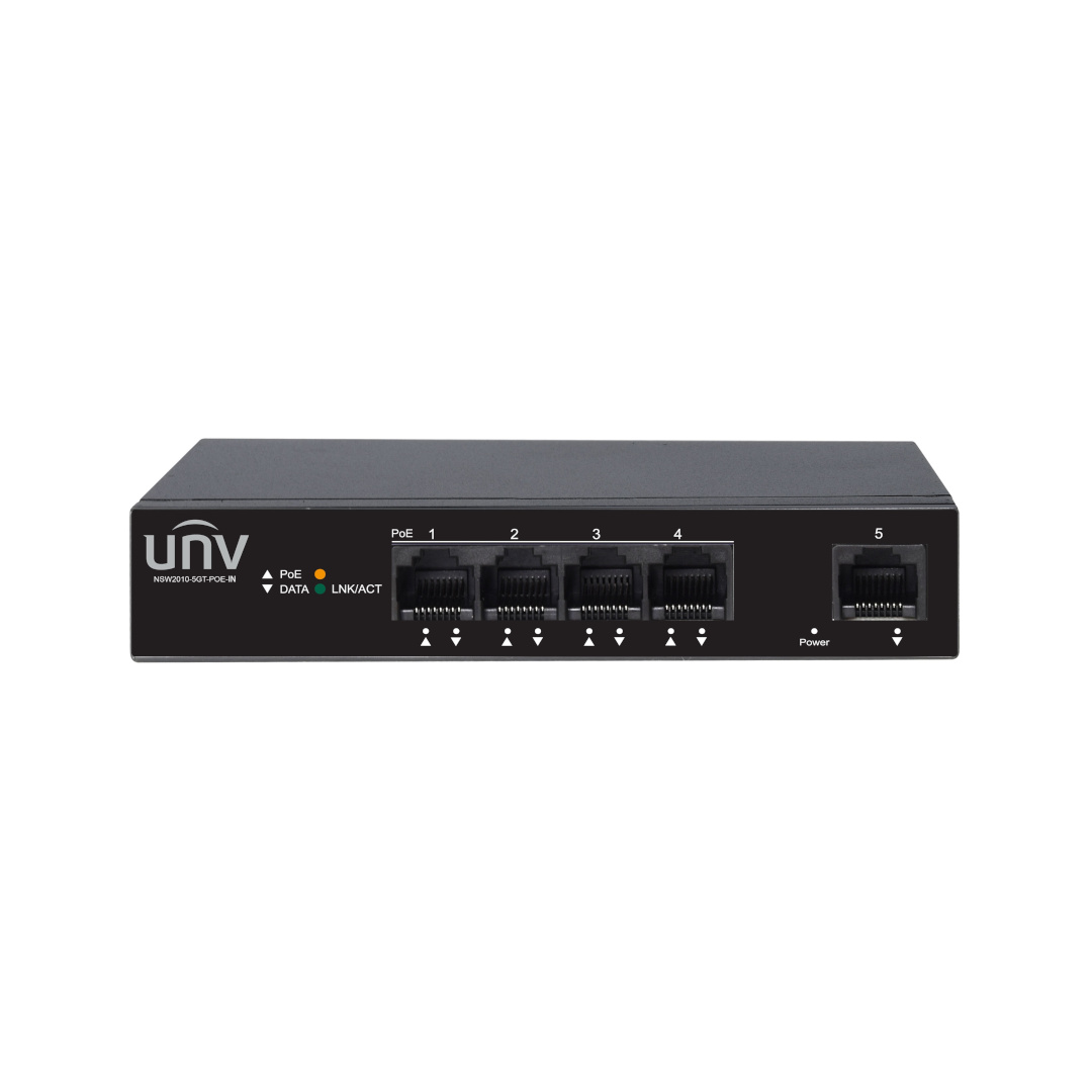 UNIVIEW 4port 10/100  POE Switch +1PORT UPLINK